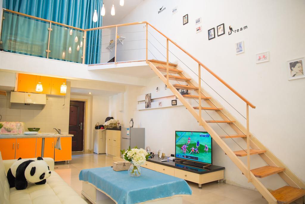 Chengdu Miss.Xi Boutique Apartment Taiguli Branch Eksteriør billede