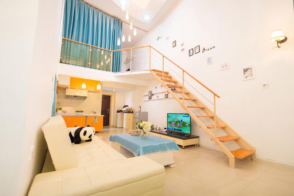 Chengdu Miss.Xi Boutique Apartment Taiguli Branch Eksteriør billede